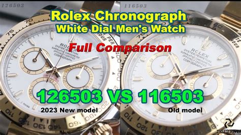 rolex 116503 vs 126503.